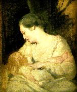 Sir Joshua Reynolds mrs richard hoare and child oil painting picture wholesale